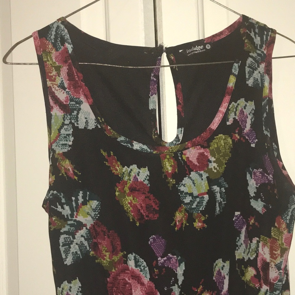 FLORAL MAXI DRESS - Picture 2 of 5